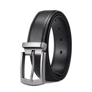Premium Wide <b>Slim</b> Leather <b>Belt</b> with Statement Buckle Customizable Colors & Sizes 100% High Quality for Sleek & Timeless Style - Product Image 2