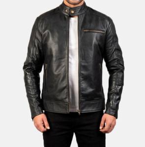 Chaqueta de Vuelo de Cuero para Hombre con Forro de Piel Desmontable Estilo Clásico para Pilotos y Amantes de la Moda - Product Image 6