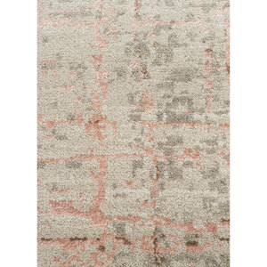 Alfombra Kavi de Lana y Seda de Bambú Anudada a Mano - Patrón Abstracto Beige y Marrón Teoría del Caos para el Hogar, Alfombra Rectangular de Yute para Adolescentes (Esk-9014) - Product Image 3