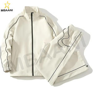 Ensembles de course d'automne pour hommes, veste coupe-vent chaude, pantalon, survêtement - Product Image 4