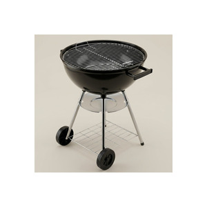 <b>Portable</b> Metal Charcoal BBQ <b>Grill</b> with Lid and Ventilation System for Garden Balcony or Camping - Product Image 2