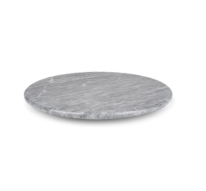 Pierre blanche marbre Lazy Susan vaisselle ronde de haute qualité décorer pierre paresseux Susan conceptions de luxe - Product Image 1