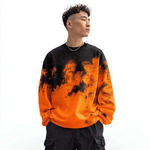 Sweat-shirt ample d'hiver pour homme, streetwear, molleton épais, col rond, sweat-shirts pour homme - Product Image 2