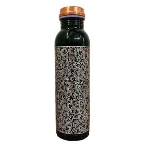 Diamond Cut Design High Quality Pure Copper Water <b>Drinking</b> <b>Bottle</b> Luxury Antique Copper <b>Bottle</b> for Various Health Benefits 2023 - Product Image 2