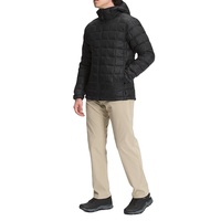 Veste d'hiver pour homme, coupe-vent légère, col montant, fermeture éclair, en polyester, nylon et coton, de qualité supérieure, très vendue