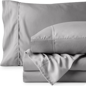 Vente en gros de draps d'hôtel blancs de style simple Linge de lit de taille personnalisée Draps de lit en polyester/coton Ensemble de linge de lit tissé pour hôtels - Product Image 6