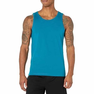 Camisetas de Gimnasio para Hombre de Algodón Acordonado de Alta Calidad, 290 GSM, Transpirables - Product Image 1