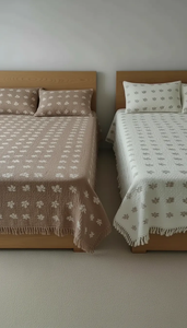 Cubrecama Lavable Ecológico de Jacquard de Algodón de 7 Capas - Product Image 2