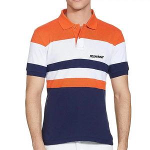 Polo de golf à séchage rapide pour hommes en polyester avec logo personnalisé T-Shirt polo de golf respirant de haute qualité - Product Image 1