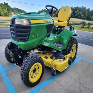 For John for Deere X739 Lawn Tractor with <b>125cc</b> 2-Stroke <b>Engine</b> & 24V DIY Garden Riding Mower for Industrial Use-X155R - Product Image 6