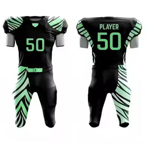 Uniformes de football américain respirants les plus demandés, uniformes de vêtements de sport personnalisés de haute qualité entretenus par OEM, meilleures ventes en gros - Product Image 4