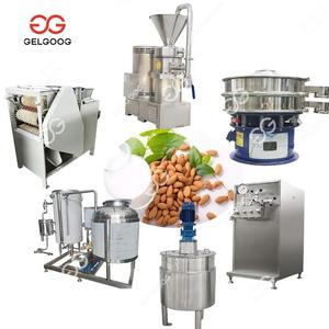 Automatic Stainless Steel Peanut Cow Almond Milk Production <b>Line</b> Food Grade Nut Milk <b>Processing</b> Plant Factory Direct - Product Image 5