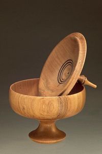 PRODUCTO VERSÁTIL ARTESANÍA Tazón de masa de madera hecho a mano para frutas o ensaladas Tazón de granja rústico vintage de alta calidad - Product Image 6