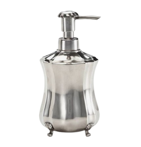 Distributeur de savon en métal brillant de luxe distributeur de savon en métal de concepteur classique de vente chaude pour la cuisine - Product Image 1