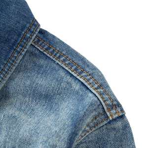 แจ็คเก็ตยีนส์คุณภาพเยี่ยมสำหรับผู้ชาย แฟชั่นไซส์ใหญ่ กระเป๋าแบบกำหนดเอง แจ็คเก็ตยีนส์ติดกระดุม แจ็คเก็ตยีนส์ผู้ชายสำหรับผู้ใหญ่ - Product Image 4