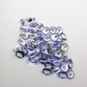 Piedras preciosas de tanzanita de alta calidad, tanzanita azul suelta en corte ovalado para fabricación de joyas y curación, certificado IGI - Product Image 2
