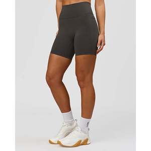 Shorts Fusion Ultra High-Rise 6 con Bolsillos para Mujer - Onyx - Product Image 6