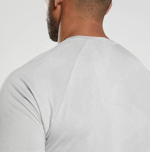 2025 nuevo estilo Camiseta de cuello redondo para hombre 100% algodón Casual de manga corta de tela de punto alto camiseta de estilo de timbres sólidos - Product Image 6