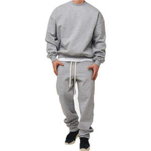 Conjunto Deportivo <span class=keywords><strong>de</strong></span> 2 Piezas <span class=keywords><strong>de</strong></span> Alta Calidad <span class=keywords><strong>para</strong></span> <span class=keywords><strong>Hombre</strong></span> en Tejido Suave <span class=keywords><strong>de</strong></span> Algodón con Sudadera con Capucha y <span class=keywords><strong>Pantalones</strong></span> <span class=keywords><strong>para</strong></span> Correr - Product Image 4