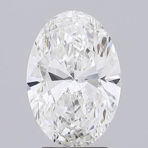 IGI Oval Cut Lab Grown Diamond 3.06 ct Loose For Ring F Colour VS1 Clarity Lab Diamond Eco Friendly Diamond Loose For Her - Product Image 1