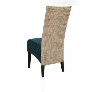 Silla de comedor Lushionest Lounge Ratán natural presentación logística productor proyecto cocina triángulo calidez inventario cama - Product Image 2