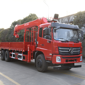 Gru Idraulica Mobile Montata su Camion da 12 Tonnellate a Basso Prezzo per Progetti Immobiliari e Sollevamento Materiali in Cantiere - Product Image 2
