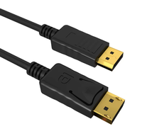 Câble DP mâle-mâle fin vers 4K, câble DP vers DP 1m 1,5m 2m 3m 5m, câble de données haute vitesse