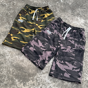 Polyester/Cotton Premium Fleece Breathable Drawstring <b>Camo</b> Casual Gym Running Sweat <b>Shorts</b> Custom Logo OEM Streetwear <b>Shorts</b> - Product Image 1