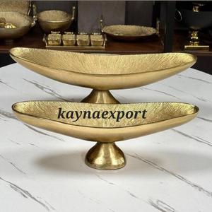 Nouveau Bol à Fruits Décoratif en Aluminium Poli de Haute Qualité, Plaqué Or, Moderne et Écologique, pour le Camping, Vente en Gros Direct Usine - Product Image 6