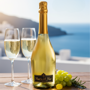 Maria Del Mar, bianco Semisweet, Airen, 9.5% Vol alcol, spumante, 0,75 Lt, da Castilla La Mancha. - Product Image 4