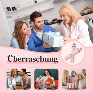 Épilateur et tondeuse 2-en-1 pour femmes, utilisation humide/sèche, étanche, à piles, pour le visage, les parties intimes, les aisselles et les jambes - Product Image 3