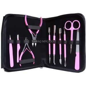 Nueva llegada de acero inoxidable mini pedicura cuidado manicura viaje cortador kit suministros cortaúñas conjunto Kit de belleza - Product Image 4