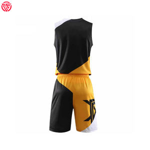 Bonne vente uniforme de basket-ball vêtements de sport entraînement maillots de basket-ball ensembles hommes porter uni blanc sans manches uniforme de basket-ball - Product Image 4