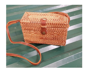 Bolso de ratán para mujer de diseñador recién llegado con gran capacidad para niñas bolso de ratán de uso informal para exportación mundial - Product Image 1