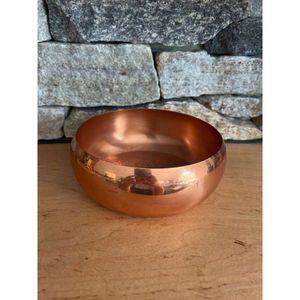 ชามทองแดงทำมือสำหรับตกแต่งห้องครัวและเสิร์ฟอาหาร เพิ่มบรรยากาศชนบทอันนุ่มนวลให้กับทุกห้องหรือการจัดโต๊ะอาหาร สร้างบรรยากาศแบบธรรมชาติ - Product Image 1