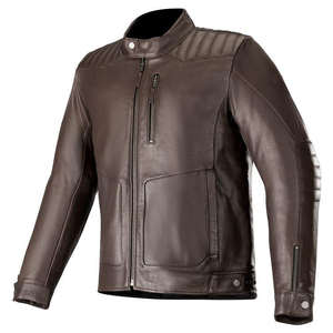 Blouson de moto unisexe en cuir coupe-vent, personnalisable, couleurs et logo sur mesure, commandes en gros 2026 - Product Image 1