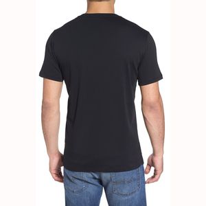 Camiseta personalizada de algodón Pima suave para hombre con aberturas laterales para hombre - Product Image 3