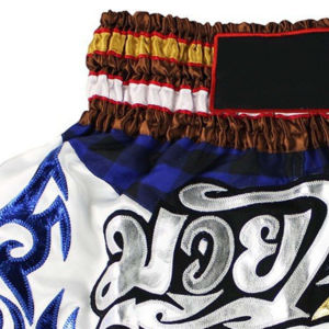 Pantalones cortos de Muay Thai ligeros personalizados, bañadores de satén para Kickboxing para adultos, entrenamiento juvenil, entrenamiento de lucha, pantalones cortos tailandeses para hombres - Product Image 3