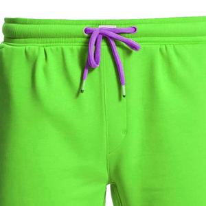 Soft Comfortable Men Spandex/Polyester <b>Fleece</b> <b>Shorts</b> Custom Logo High Street Style Elastic Waist Quick Dry Lightweight Warm - Product Image 3