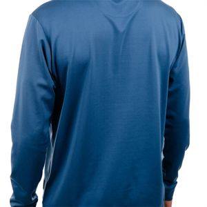 Logo personnalisé pour hommes Eversoft polaire sweats à col rond évacuation de l'humidité respirant tailles coupe fuselée sweat-shirt à col rond - Product Image 4