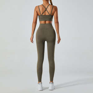 เสื้อกล้ามสำหรับผู้หญิงชุดโยคะฟิตเนสวิ่งและโยคะสไตล์ล่าสุด - Product Image 3