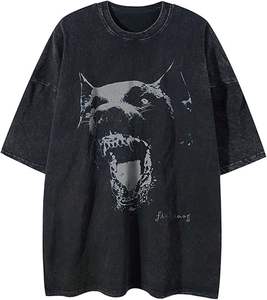 T-shirt d'été classique décontracté pour homme Polyester/coton mélangé Couleur unie Col rond Respirant Anti-rétrécissement Manches courtes Coupe régulière - Product Image 3