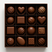 Boîte de chocolat de luxe à la mode pour emballage cadeau fête de mariage et affichage de magasin de détail