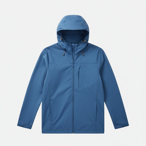 Veste coupe-vent à capuche respirante à séchage rapide pour une utilisation quotidienne en extérieur Fabricant sur mesure OEM - Product Image 5