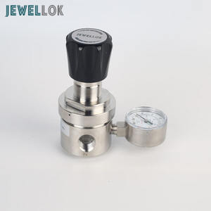 Regulador de presión de montaje en panel y línea de aire neumático automático de baja presión de nitrógeno SS316L de pureza ultraalta - Product Image 5