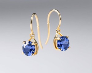 ต่างหูห้อยเพชรเซอร์โคเนียทรงลูกบาศก์หรูหราหรูหราเครื่องประดับแฟชั่นรูปตัวเลขสุดพิเศษสำหรับผู้หญิง - Product Image 2