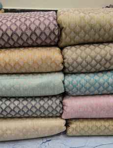 Tejido Jacquard de brocado de moda para vestidos contemporáneos y estilismo para el hogar con patrones elegantes Disponibilidad a granel - Product Image 4