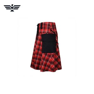 Gran oferta unisex escocesa falda escocesa de lana multicolor medieval plisado - Product Image 6