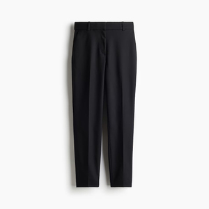 Pantalon formel d'été coréen en toile pour femme, taille haute, coupe droite, respirant, anti-plis, séchage rapide, service ODM, élégant pour le bureau - Product Image 4