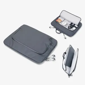Borsa Promozionale Sostenibile Blue Cycle per Trasporto di 2 Dispositivi - Product Image 2